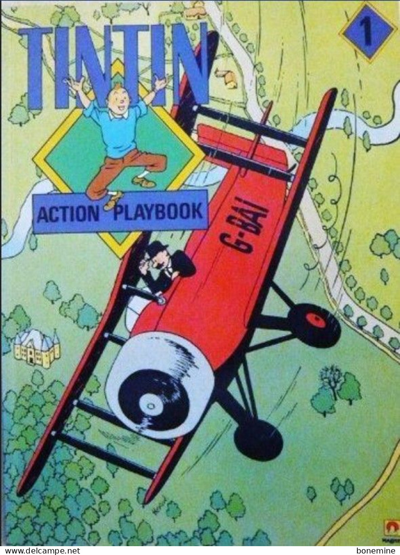 Tintin Action PlayBook 1 TTBE - Geïllustreerde Boeken