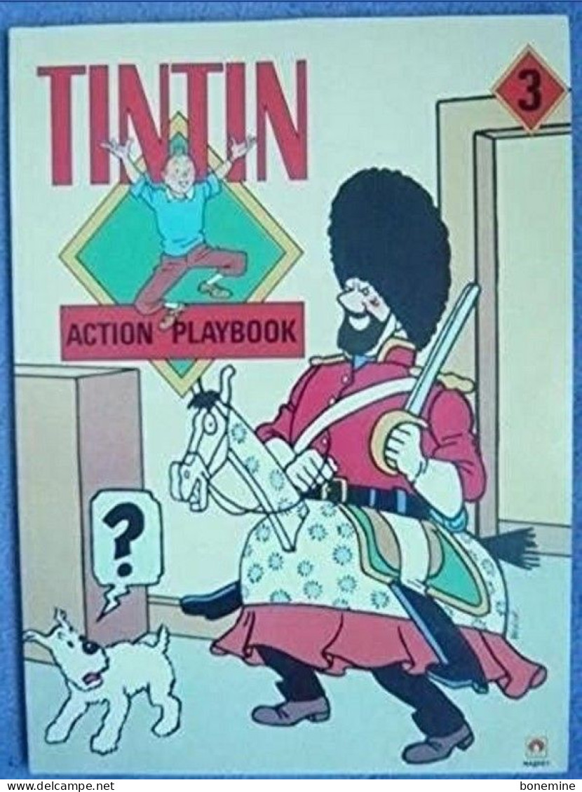 Tintin Action PlayBook 3 TTBE - Geïllustreerde Boeken