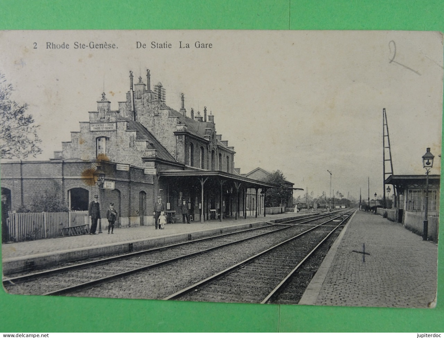 Rhode St-Genèse De Statie La Gare - Rhode-St-Genèse - St-Genesius-Rode