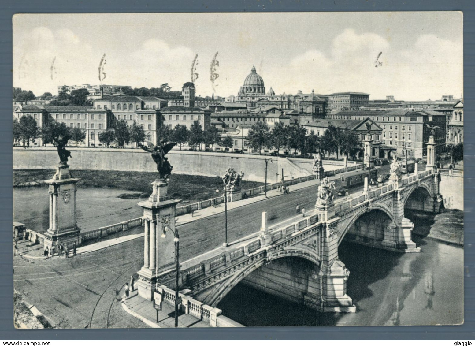 °°° Cartolina - Roma N. 373 Ponte Vittorio Emanuele Ii Viaggiata °°° - Pontes