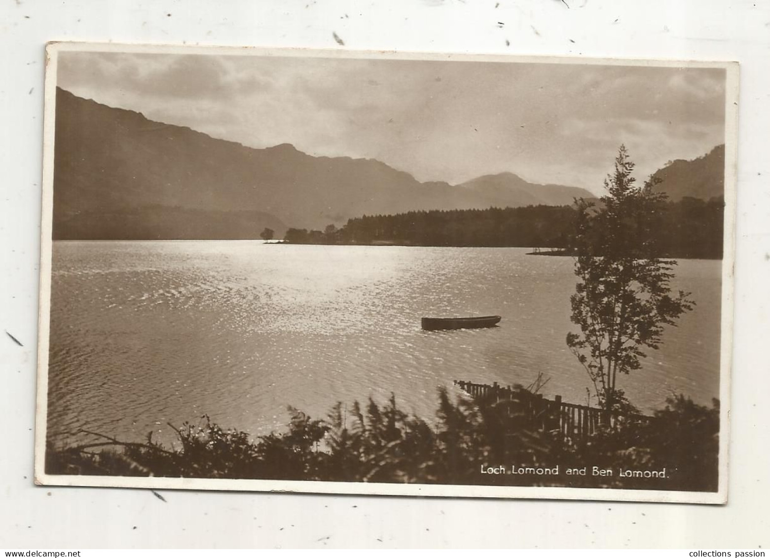 Cp, ECOSSE, LOCH-LOMOND And BEN LOMOND, Vierge ,n° L.V. 4473 - Argyllshire