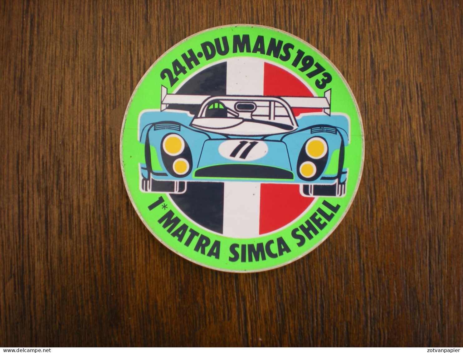Le Mans 1973 - Matra Simca - Shell - Sticker - Other & Unclassified