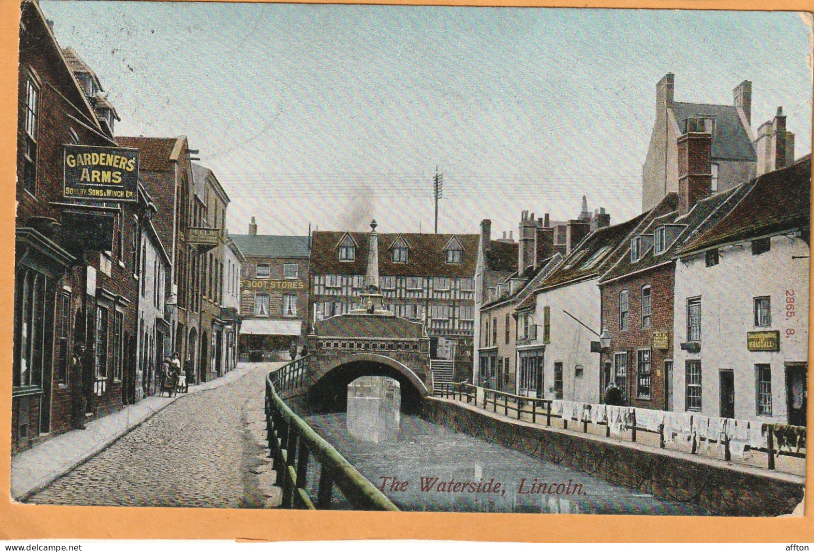 Lincoln UK 1905 Postcard - Lincoln