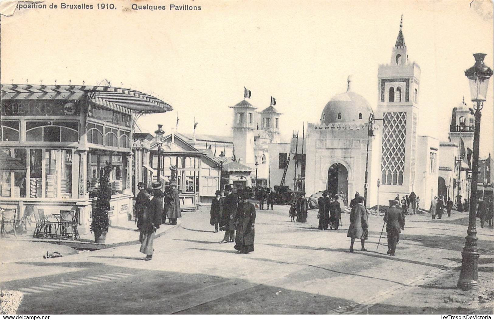 BELGIQUE - EXPOSITION DE 1910 - Quelques Pavillons - Carte Postale Ancienne - Exposiciones Universales