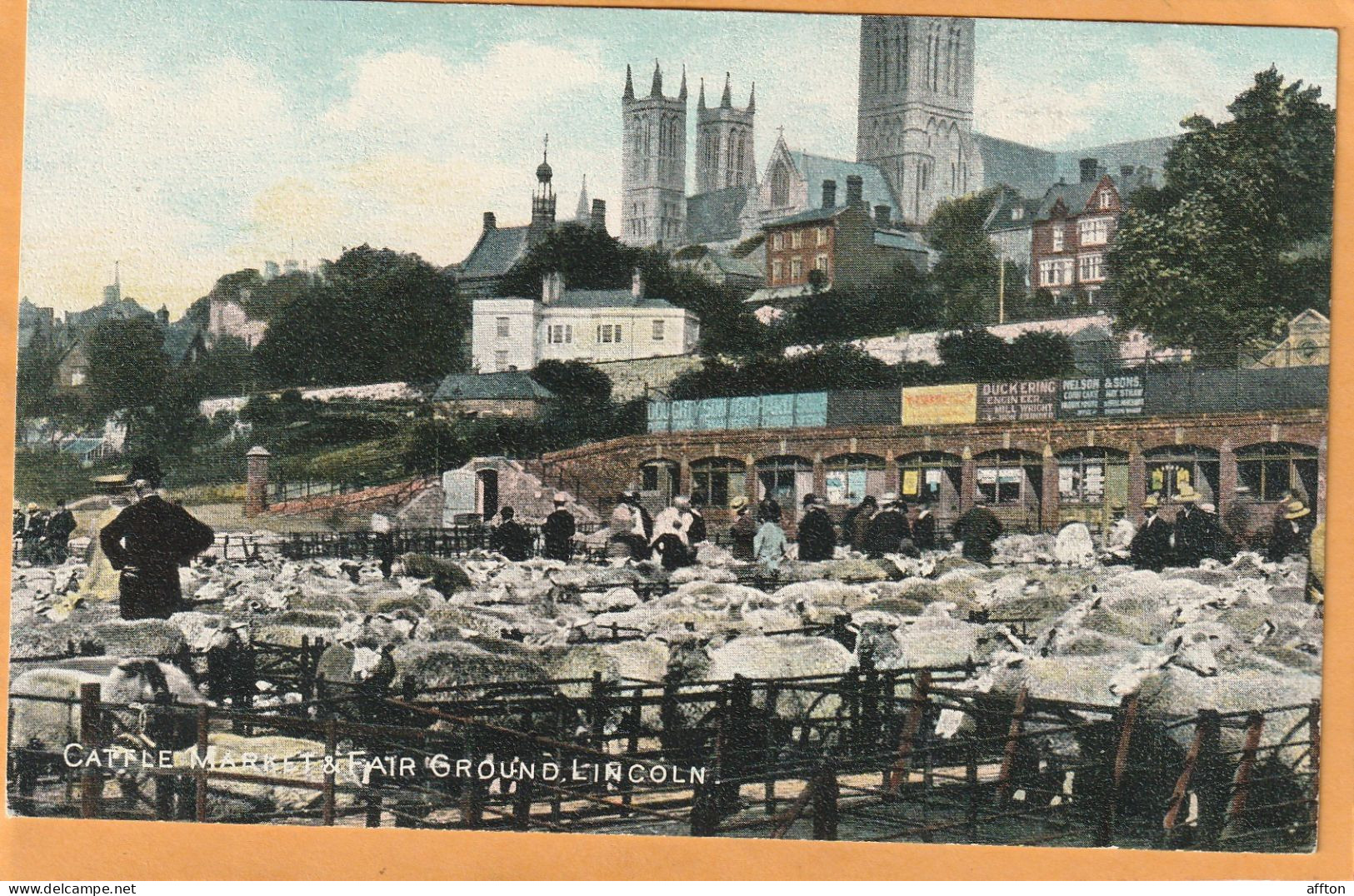 Lincoln UK 1906 Postcard - Lincoln