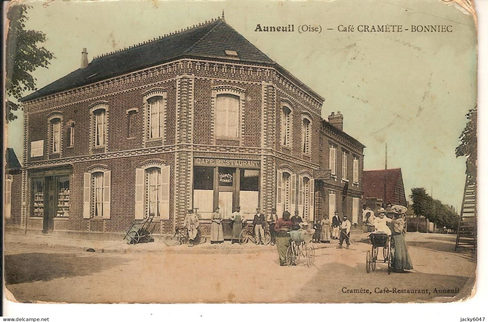 60 - Auneuil (oise) - Café Cramete Bonniec - Auneuil