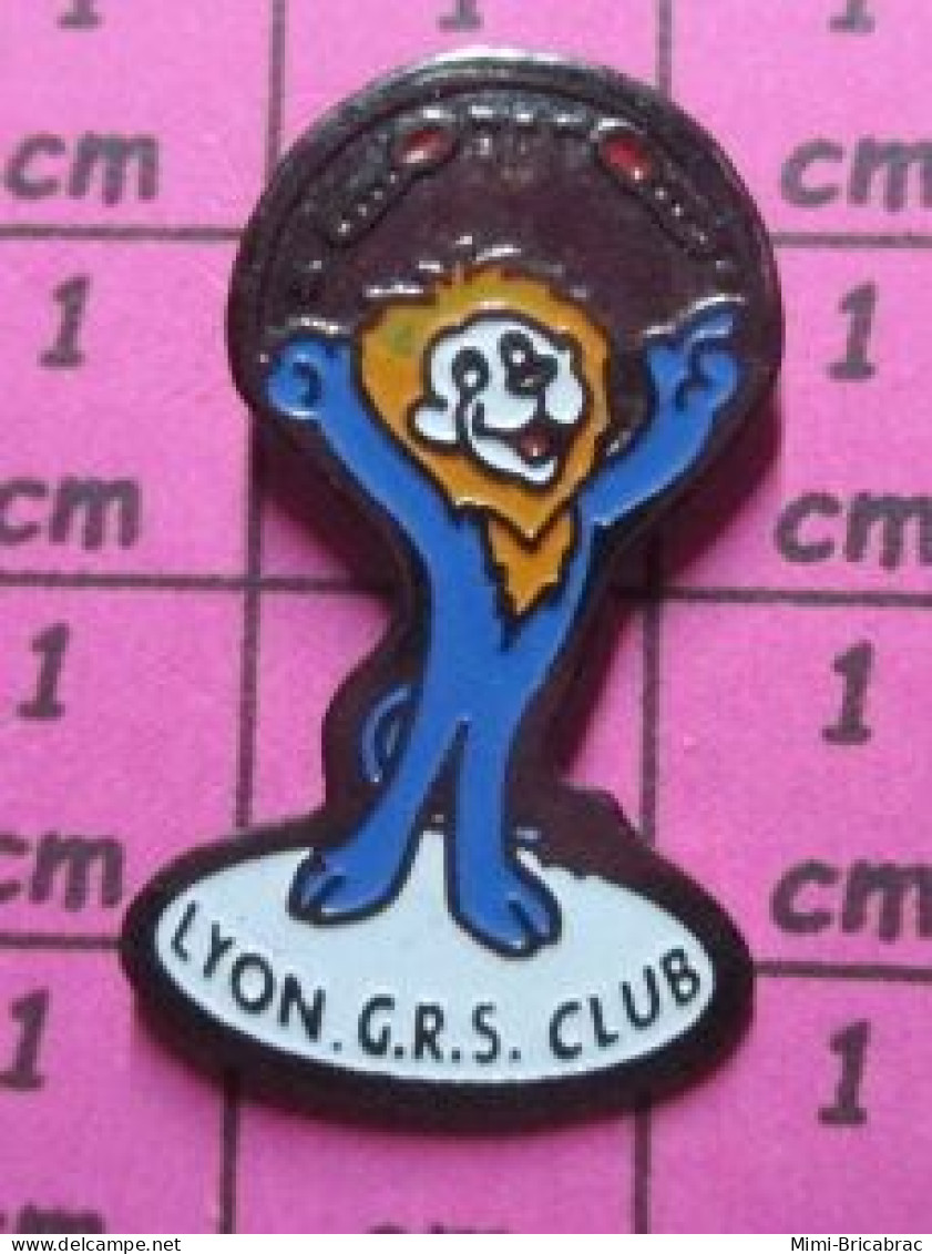 1216B Pin's Pins / Beau Et Rare / SPORTS / LION LYON GRS CLUB - Gymnastique