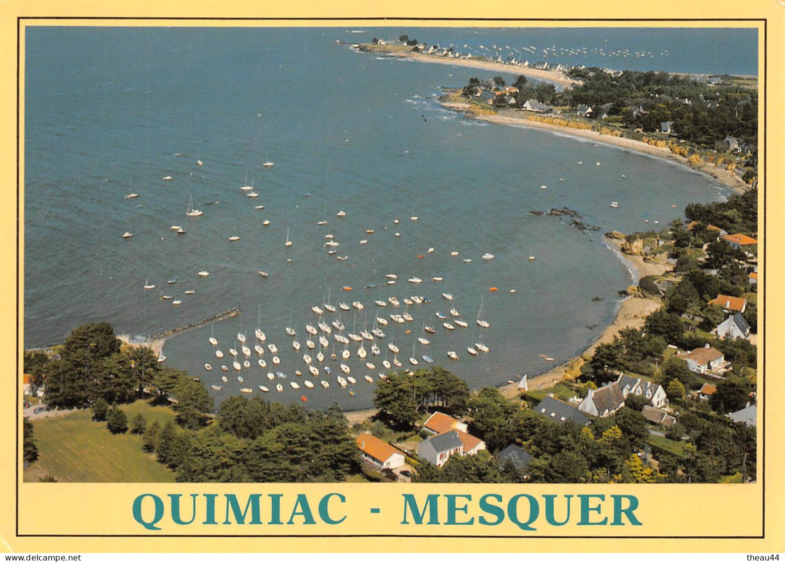 ¤¤  -   MESQUER - QUIMIAC   -  Lot De 3 Cartes  -  Kercabellec - Pointe De Merquel - Port De Toul-Rû    -   ¤¤ - Mesquer Quimiac