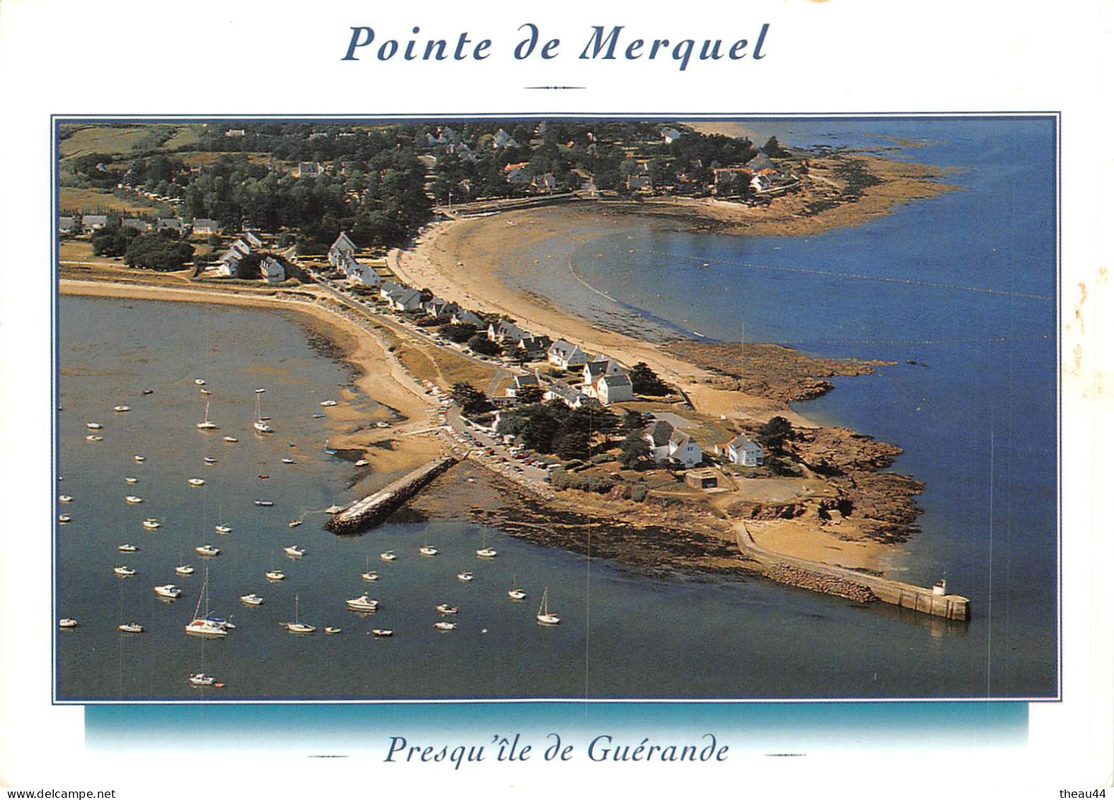 ¤¤  -   MESQUER - QUIMIAC   -  Lot De 3 Cartes  -  Kercabellec - Pointe De Merquel - Port De Toul-Rû    -   ¤¤ - Mesquer Quimiac