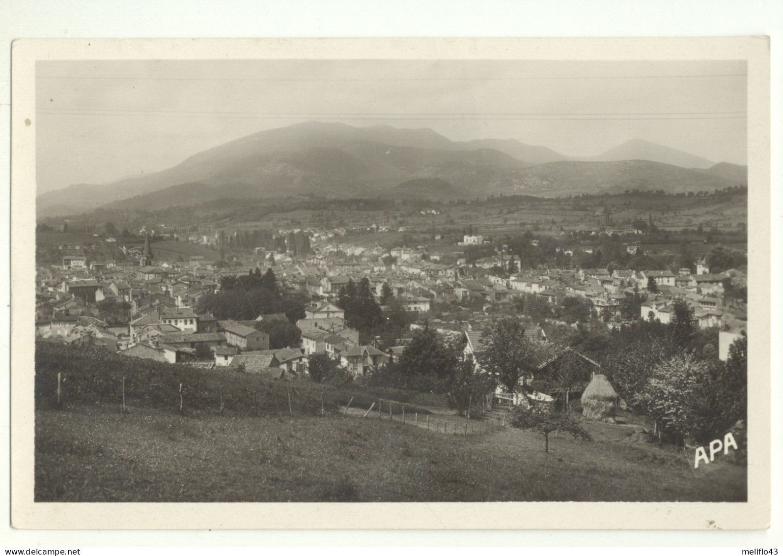 09/CPSM - Saint Girons - Vue Générale - Saint Girons