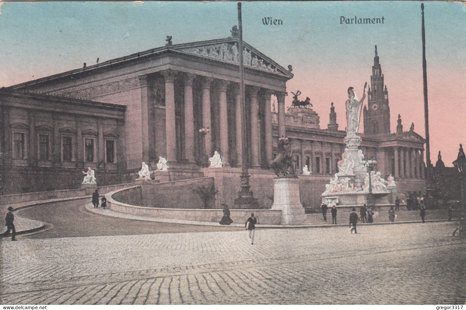 D872) WIEN - PARLAMENT 1926 - Prater