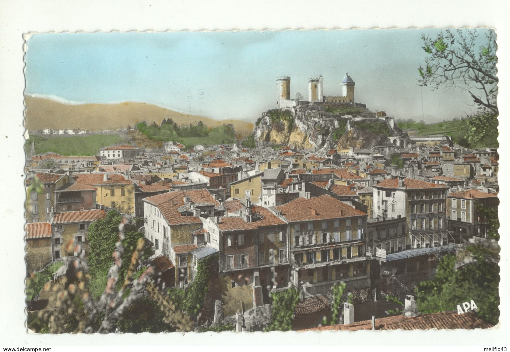 09/CPSM - Foix - Vue Générale - Foix