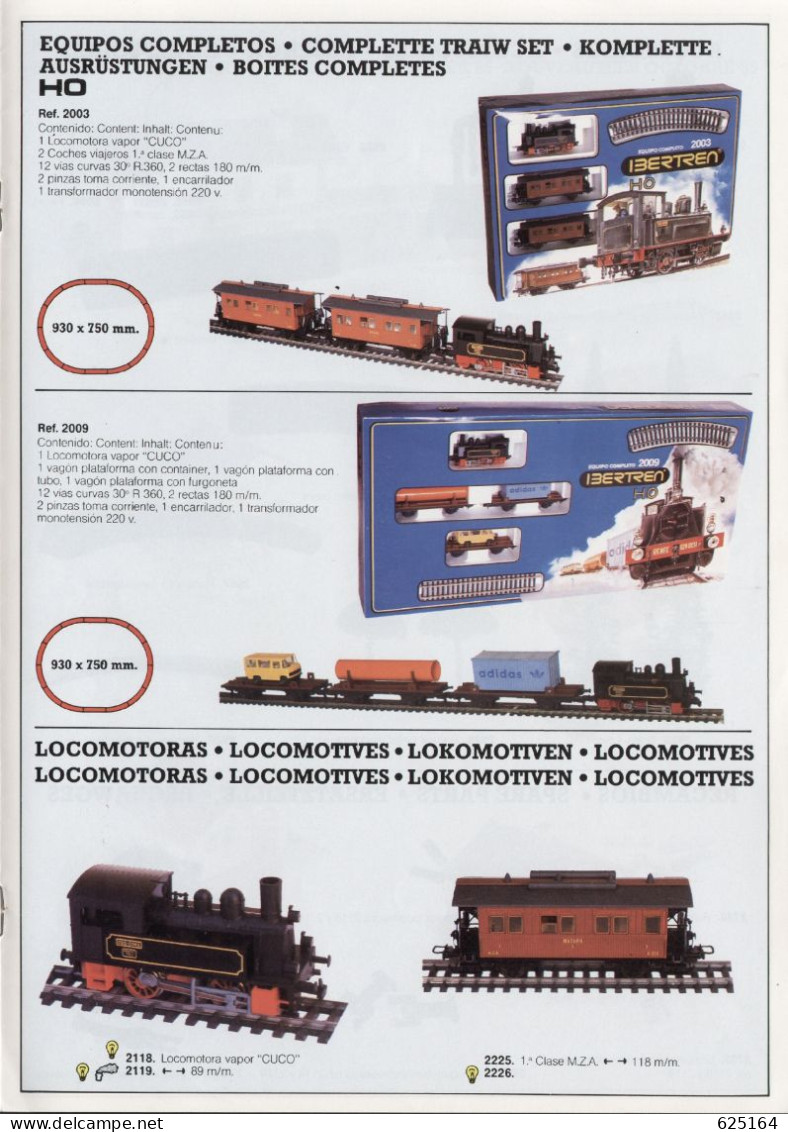 Catalogue IBERTREN  1986 N Y HO Novedades - En Espagnol, Anglais, Allemand Et Français - Frans