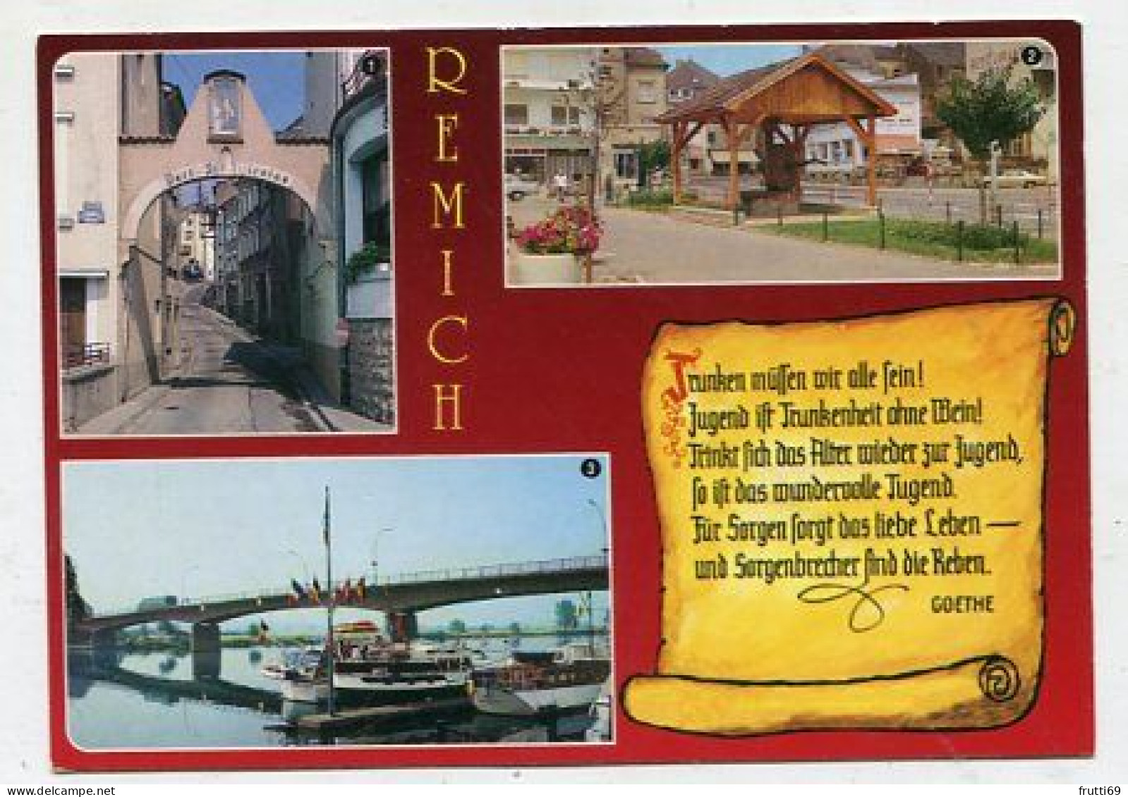 AK 142088 LUXEMBOURG - Remich - Remich