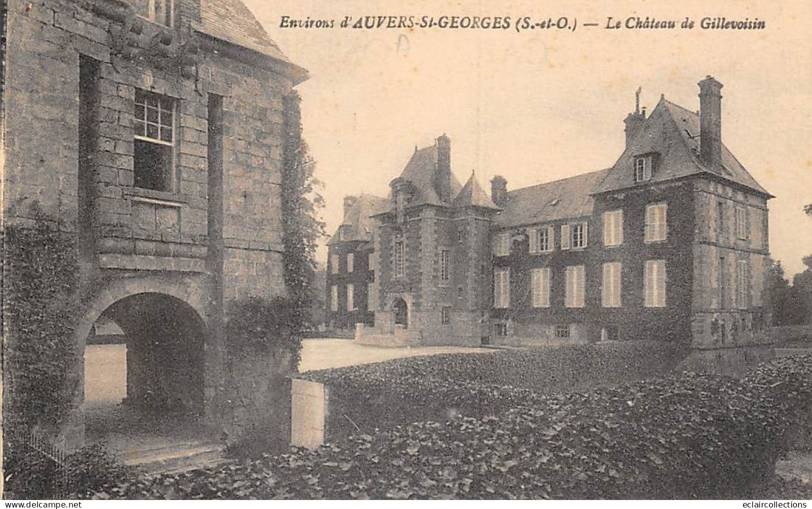 Janville Sur Juine            91        Le Château De Gillevoisin .         (voir Scan) - Autres & Non Classés