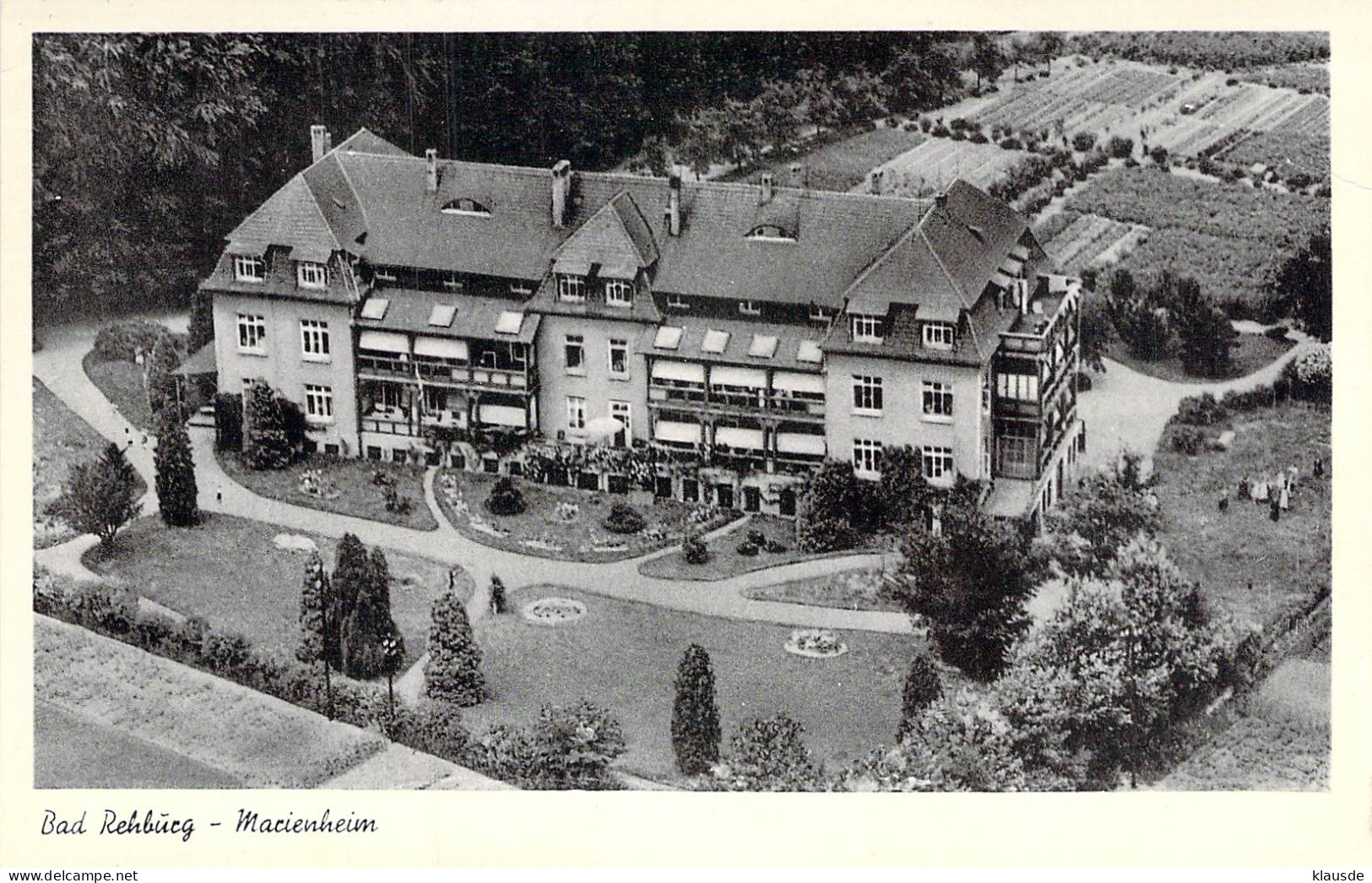 Bad Rehburg - Marienheim Gel.1954 NO - Nienburg