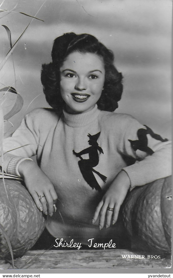 Cinéma. Photo Vintage Shirley Temple - Andere & Zonder Classificatie