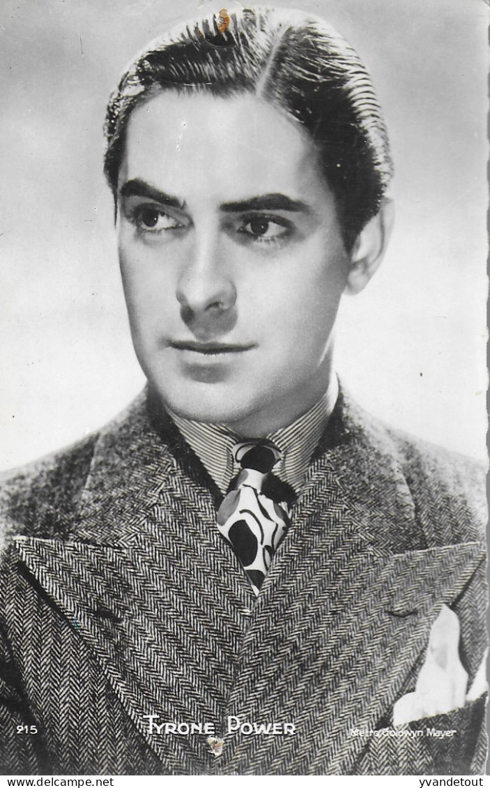 Cinéma. Photo Vintage Tyrone Power - Other & Unclassified