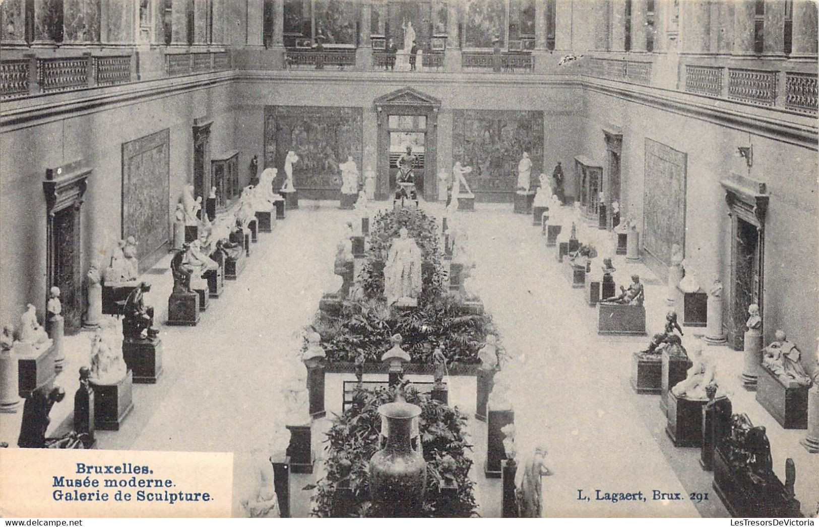 BELGIQUE - BRUXELLES - Musée Moderne - Galerie De Sculpture - L Lagaert - Carte Postale Ancienne - Sonstige & Ohne Zuordnung