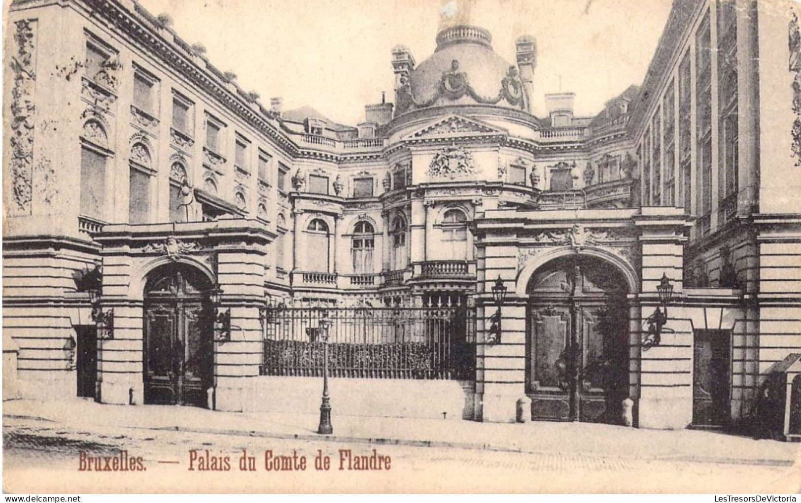 BELGIQUE - BRUXELLES - Palais Du Comte De Flandre - Carte Postale Ancienne - Autres & Non Classés