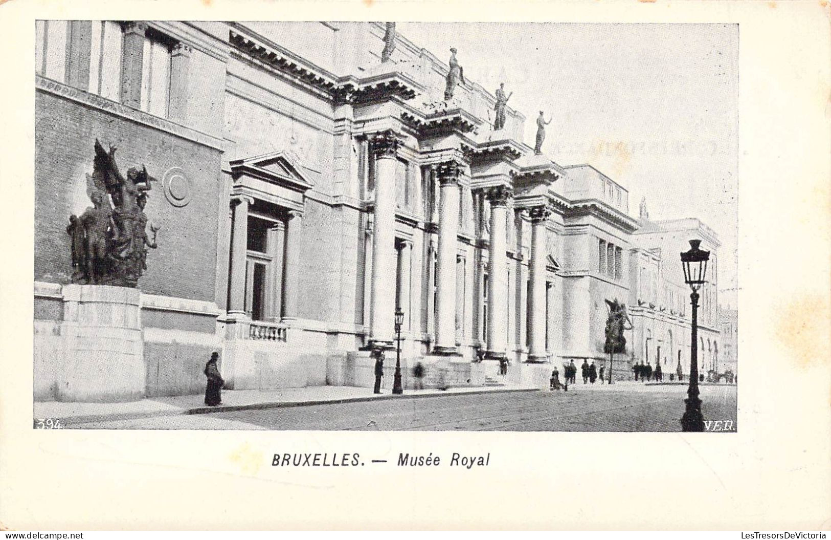 BELGIQUE - BRUXELLES - Musée Royal - Carte Postale Ancienne - Andere & Zonder Classificatie