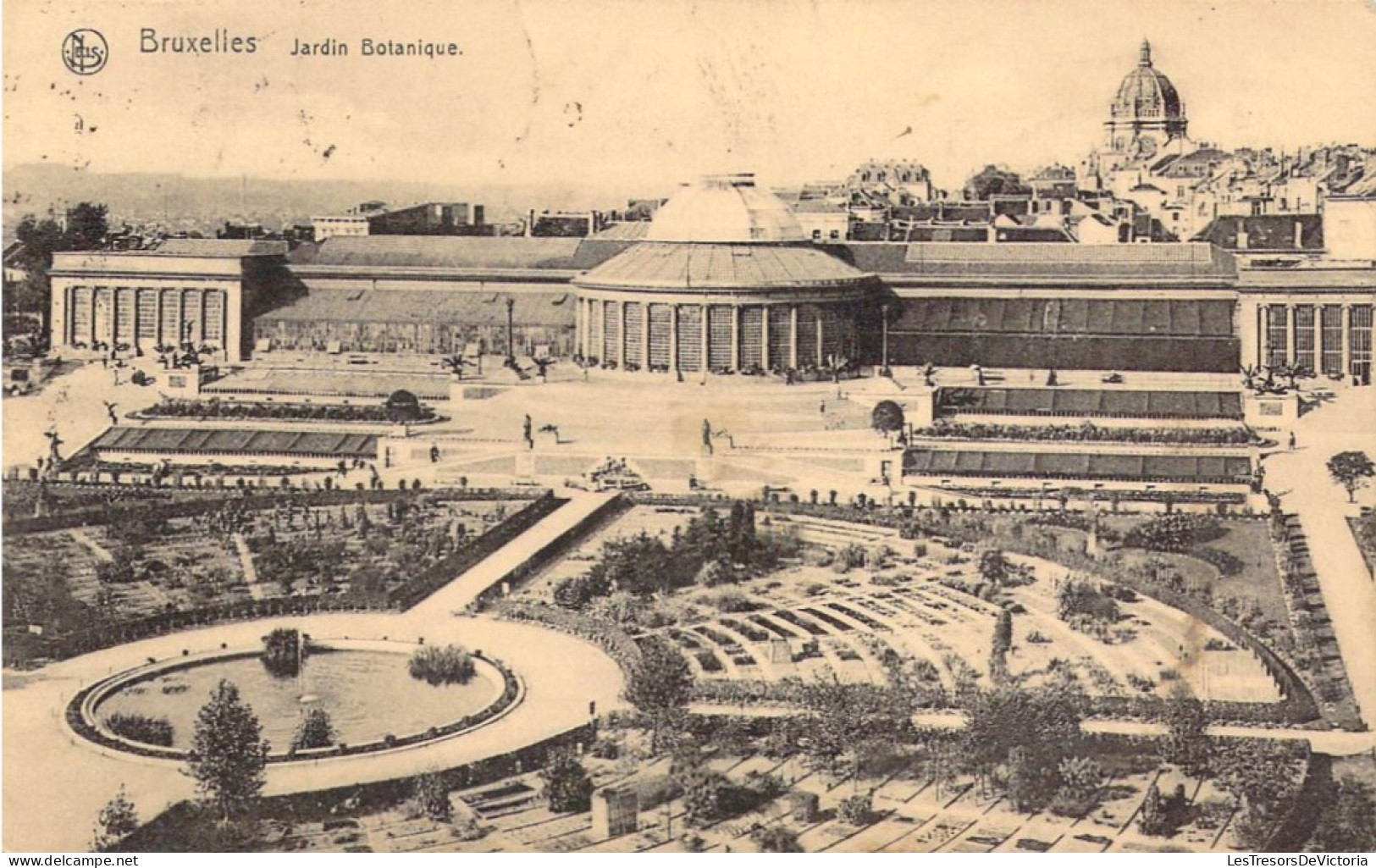 BELGIQUE - BRUXELLES - Jardin Botanique - Carte Postale Ancienne - Andere & Zonder Classificatie