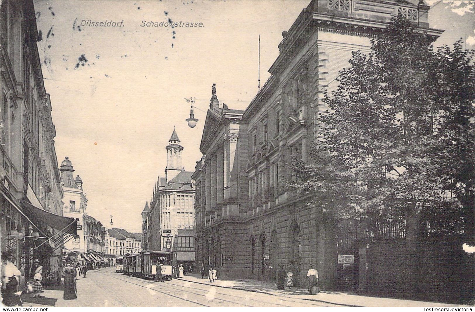 ALLEMAGNE - Düsseldorf - Schadowstrasse - Carte Postale Ancienne - Altri & Non Classificati