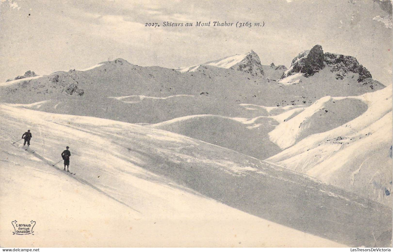 FRANCE - 73 - Skieurs Au Mont Thabor - Carte Postale Ancienne - Other & Unclassified