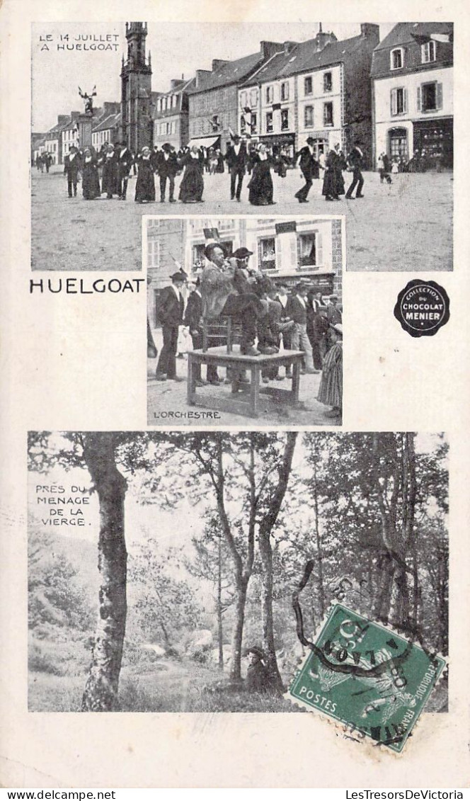 FRANCE - 29 - Huelgoat - Le 14 Juillet A Huelgoat - L'Orchestre - Près Du Menage De La Vierge - Carte Postale Ancienne - Huelgoat