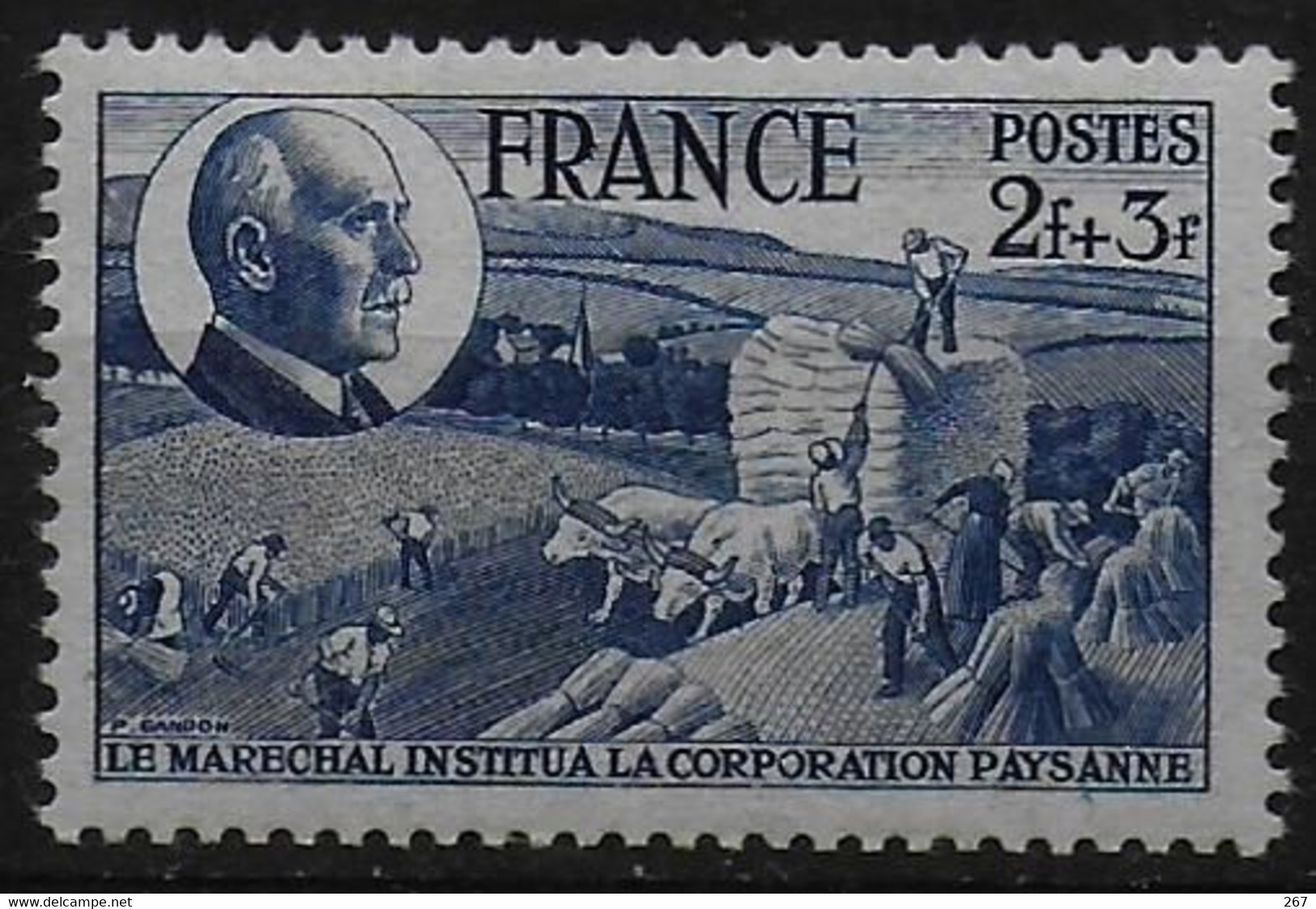 FRANCE    N° 607  *  Agriculture Moisson - Agriculture