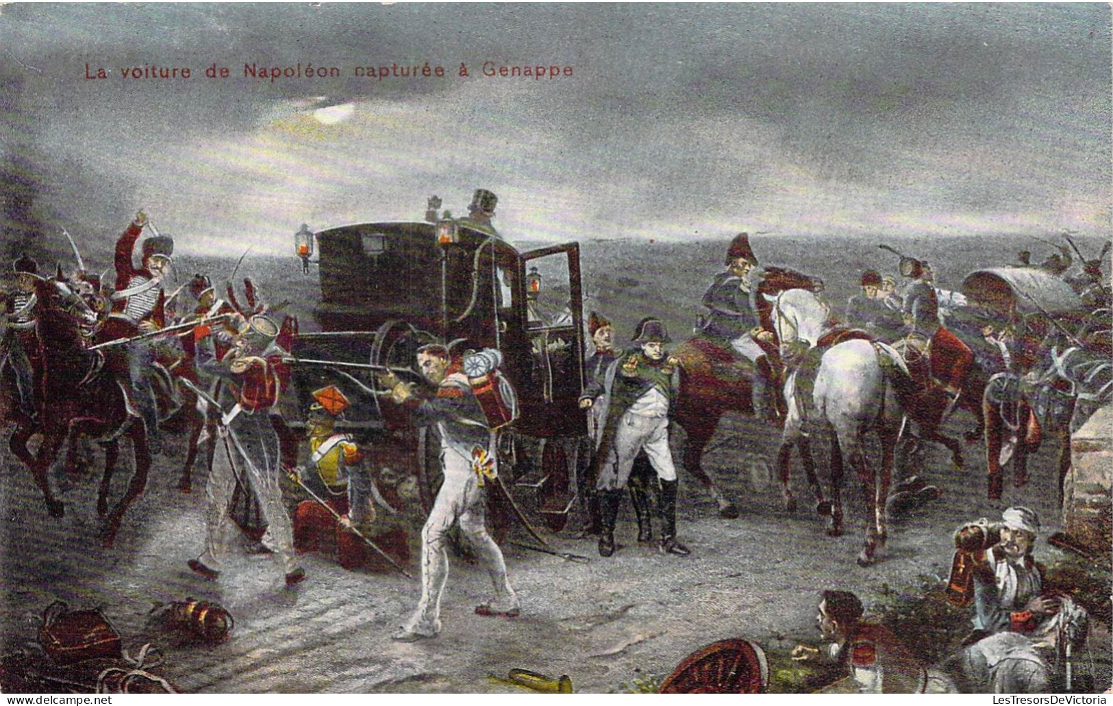 BELGIQUE - GENAPPE - La Voiture De Napoléon Capturée à Genappe - Carte Postale Ancienne - Genappe