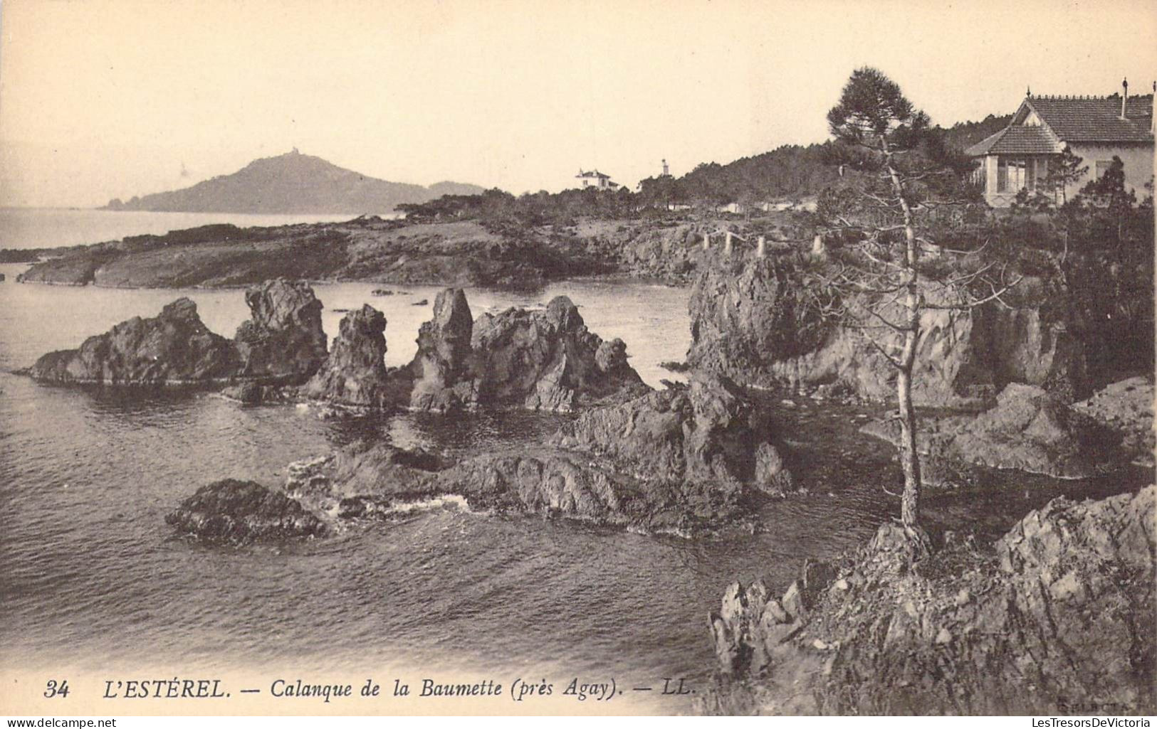 FRANCE - 83 - L'Estérel - Calanque De La Baumette ( Près Agay ) - Carte Postale Ancienne - Other & Unclassified