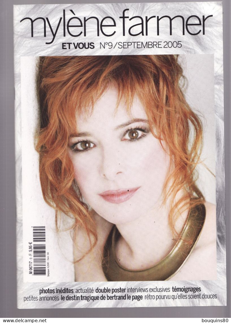 MYLENE FARMER ET VOUS N°9 Juillet 2005 - Music