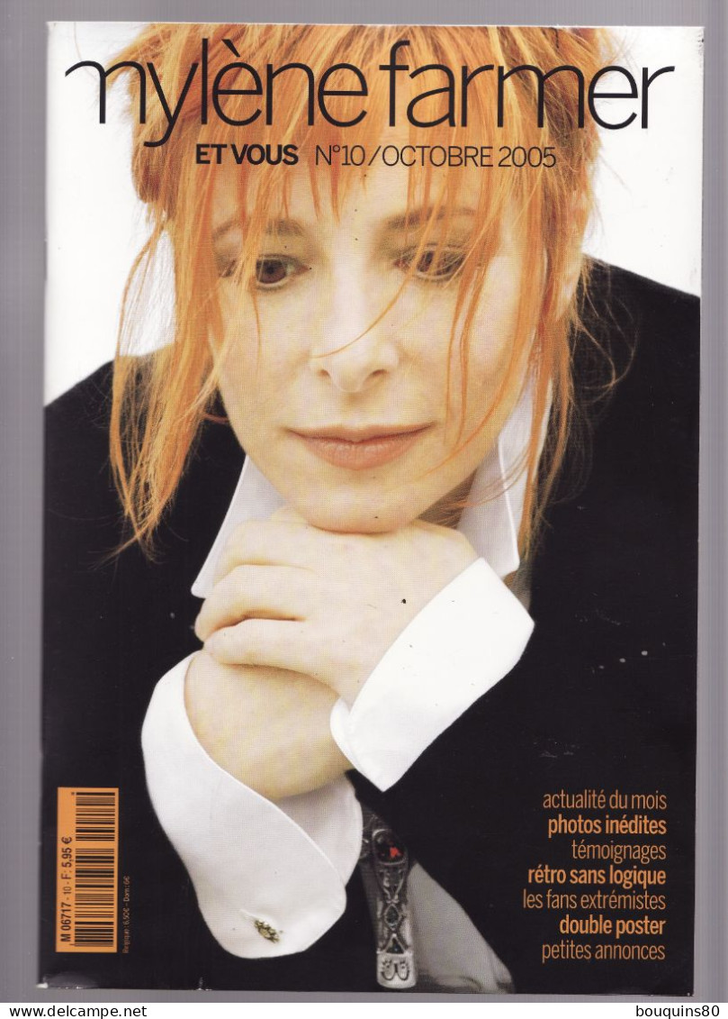 MYLENE FARMER ET VOUS N°10 Octobre 2005 - Musique