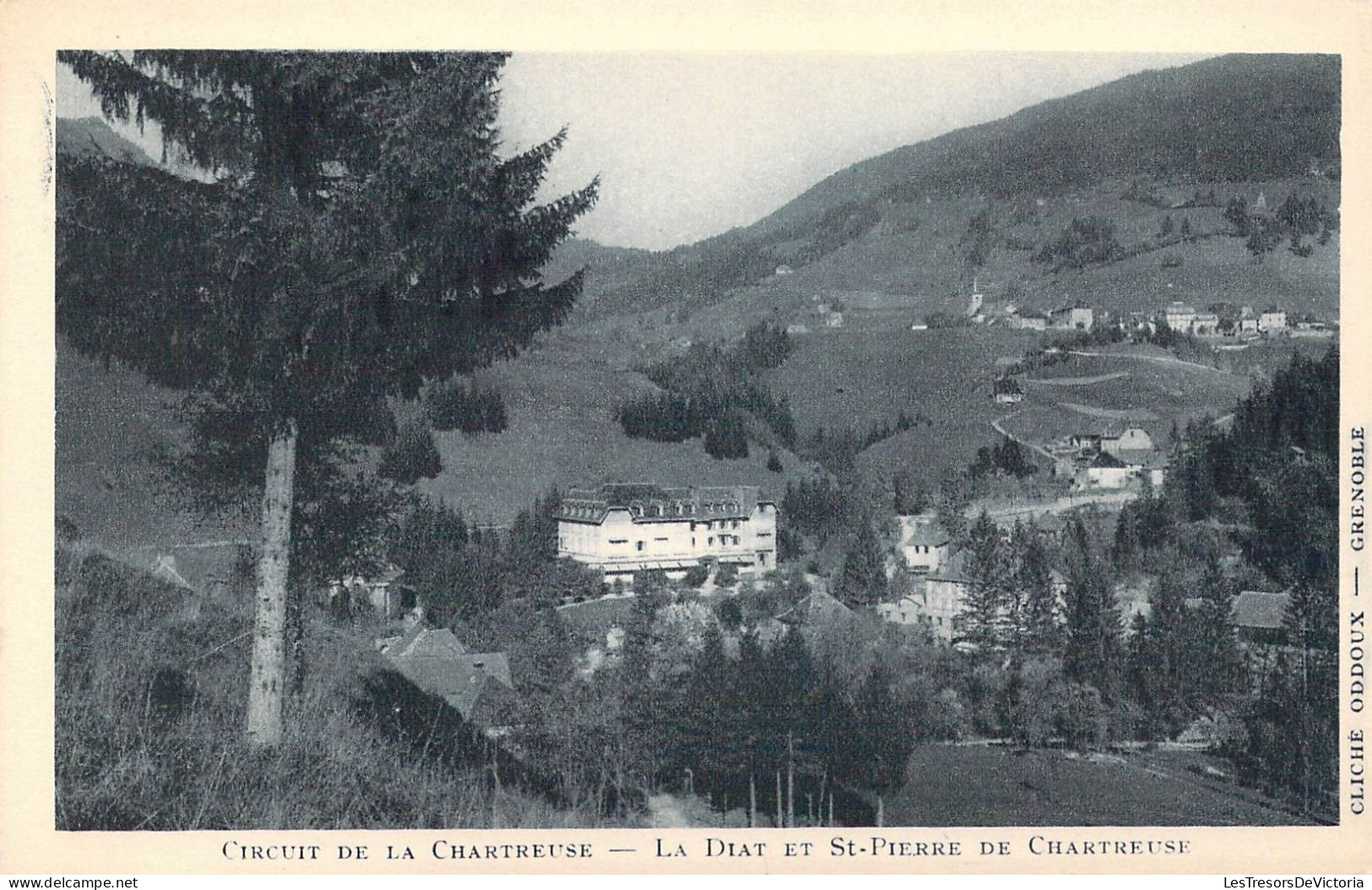 FRANCE - 38 - Circuit De La Chartreuse - La Diat Et St-Pierre De Chartreuse - Carte Postale Ancienne - Andere & Zonder Classificatie