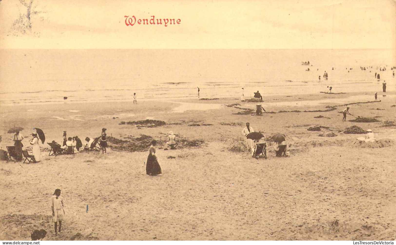 BELGIQUE - WENDUYNE - La Plage - Carte Postale Ancienne - Wenduine