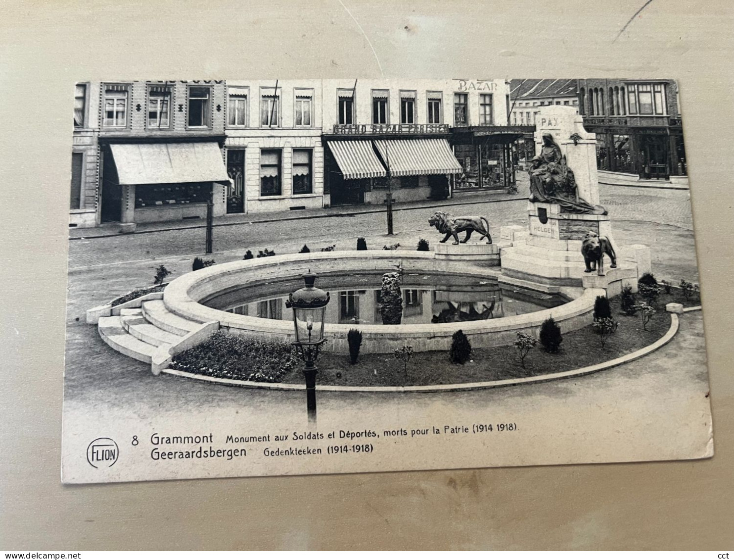 Geraardsbergen  Grammont  Monument Aux Soldats Et Déportés, Morts Pour La Patrie (1914-1918) - Knesselare