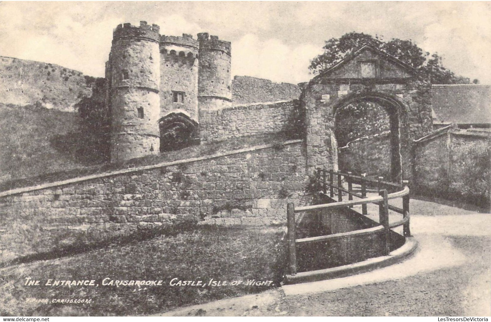 ANGLETERRE - Ile De Wight - The Entrance - Carisbrooke Castle - Carte Postale Ancienne - Autres & Non Classés