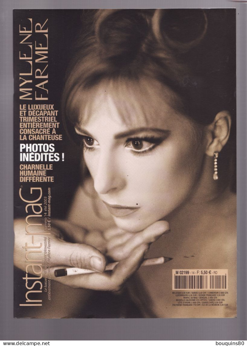 MYLENE FARMER INSTANT MAG N°14 été 2003 - Musique