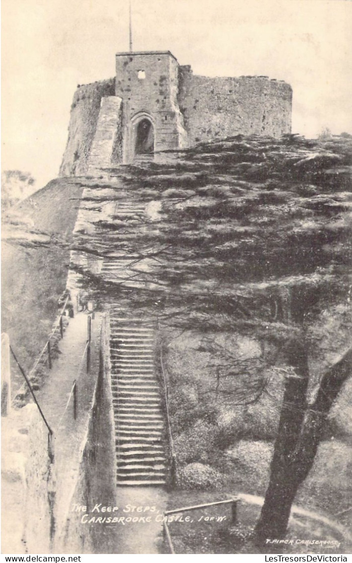 ANGLETERRE - Isle Of Wight - The Keep Steps - Carisbrooke Castle - Carte Postale Ancienne - Altri & Non Classificati