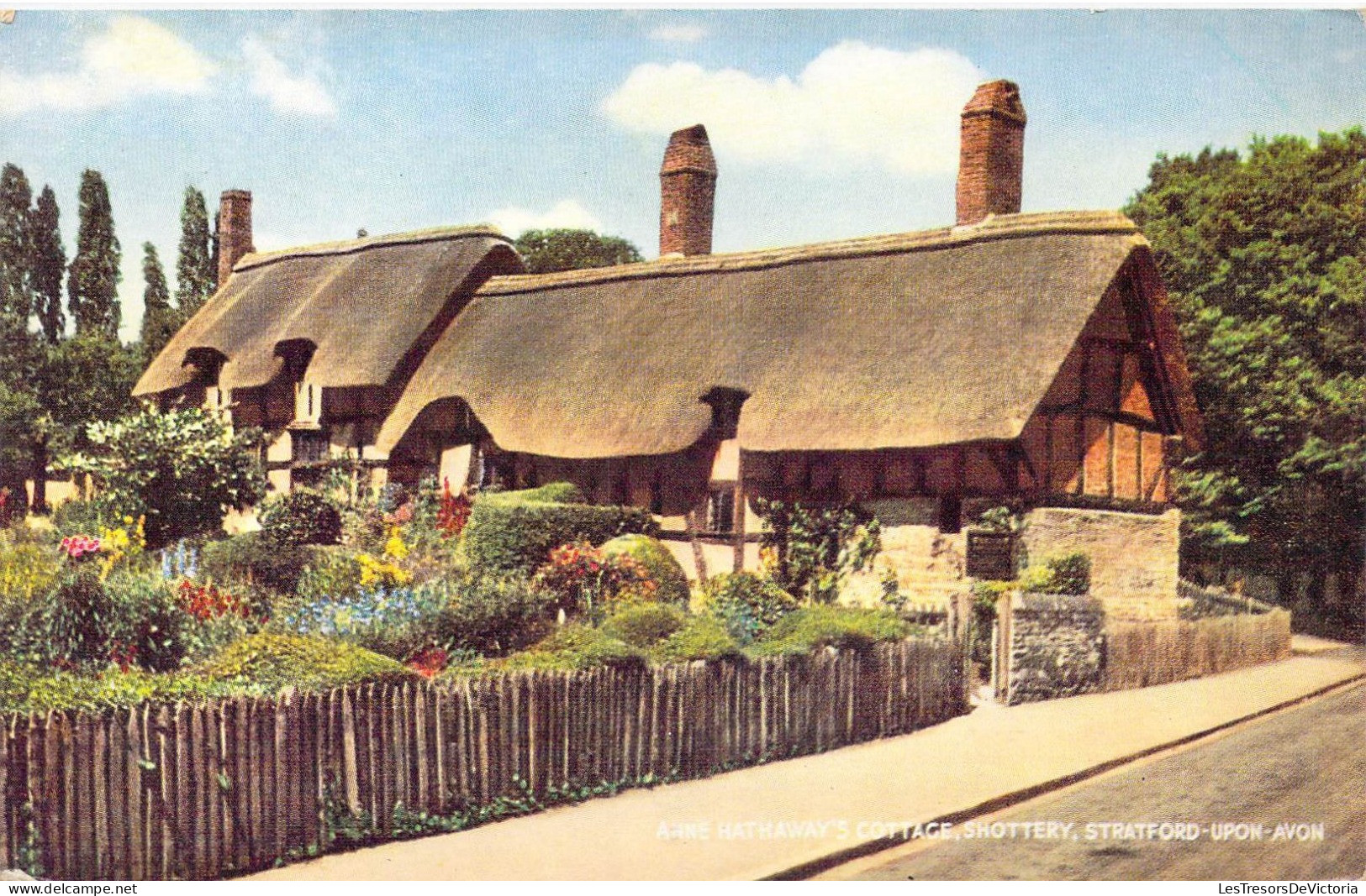 ANGLETERRE - Stratford-Upon-Avon - Anne Hathaway's Cottage - Carte Postale Ancienne - Stratford Upon Avon
