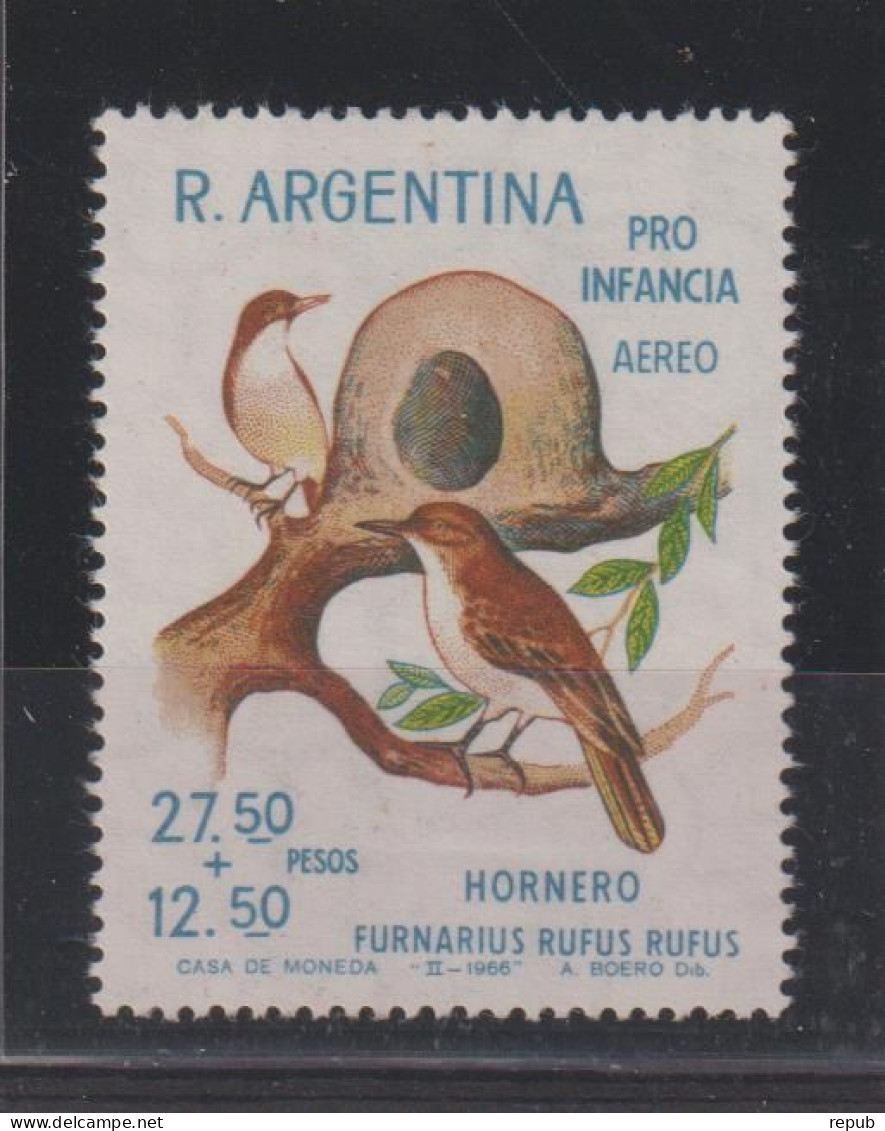 Argentine 1966 Oiseaux PA 113, 1 Val ** MNH - Poste Aérienne