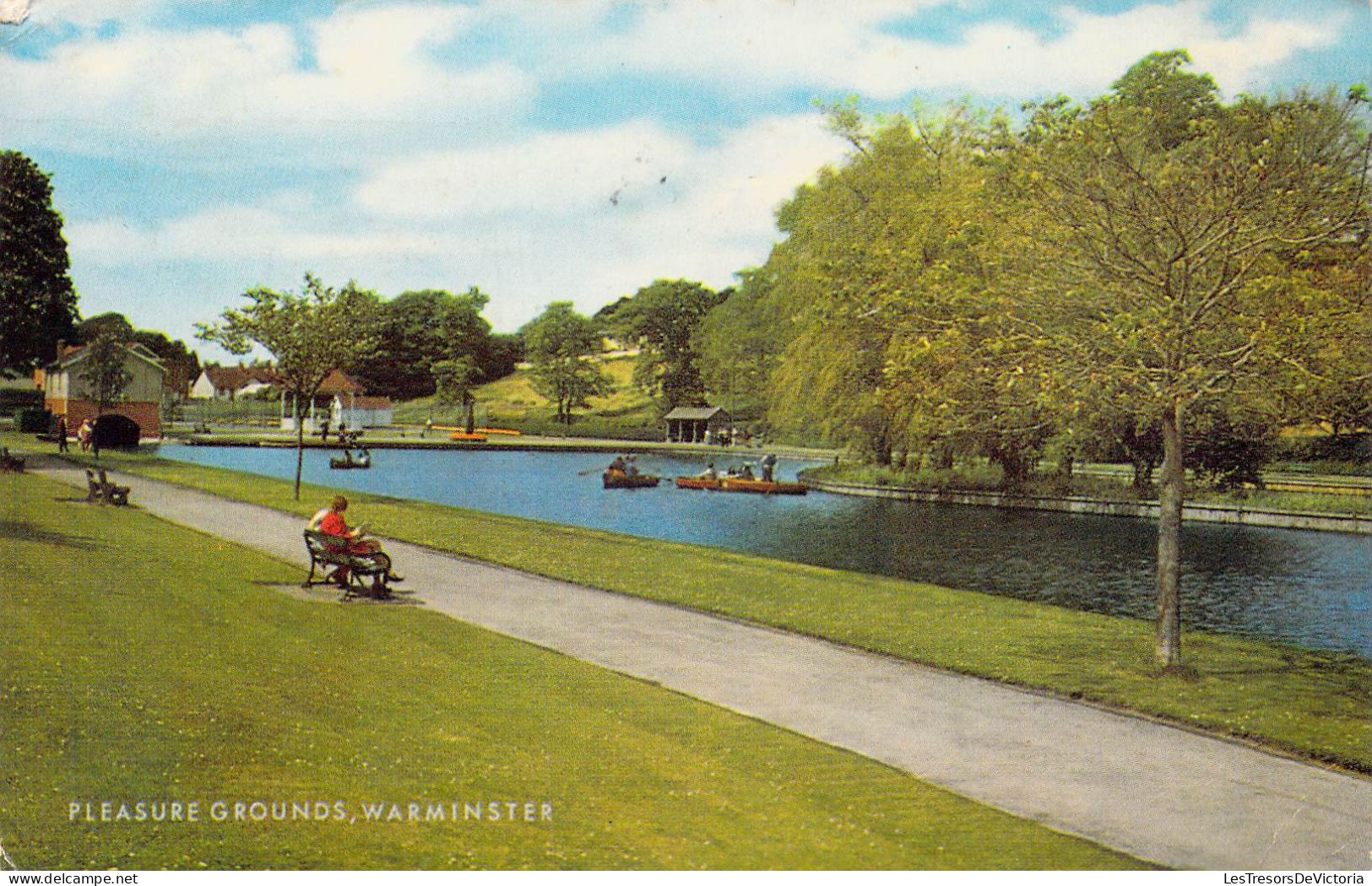 ANGLETERRE - Warminster - Pleasure Grounds - Carte Postale Ancienne - Other & Unclassified