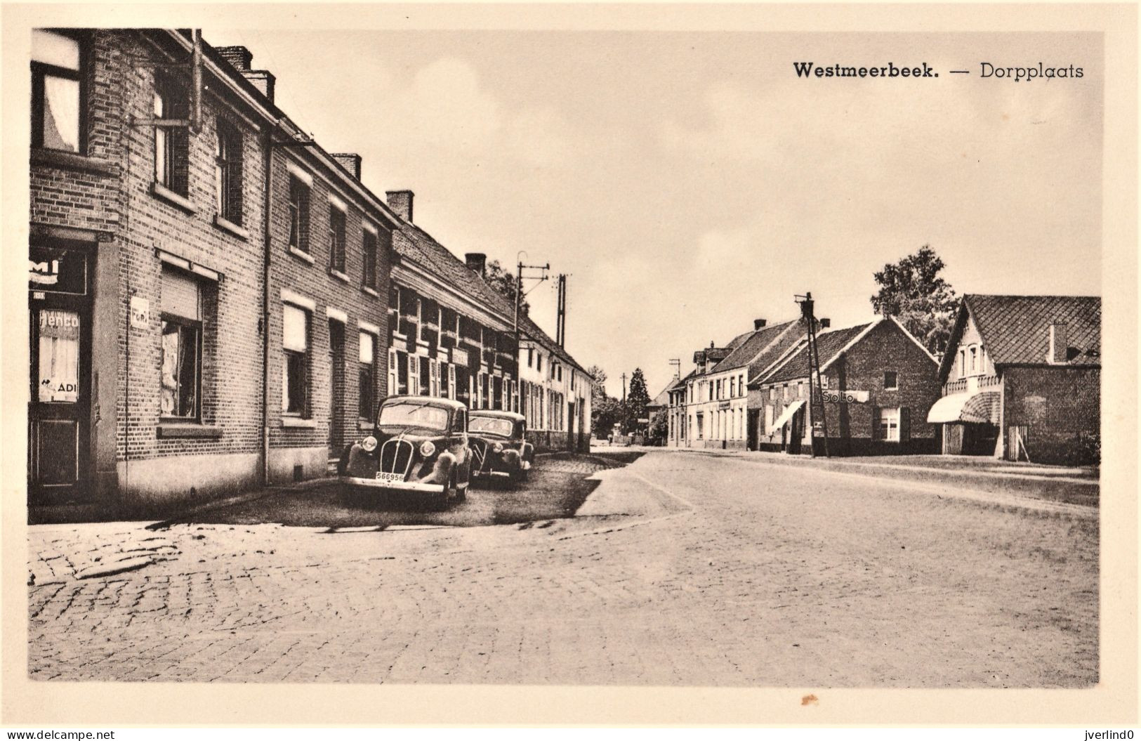 Westmeerbeek - Postkaart Dorpplaats - Hulshout