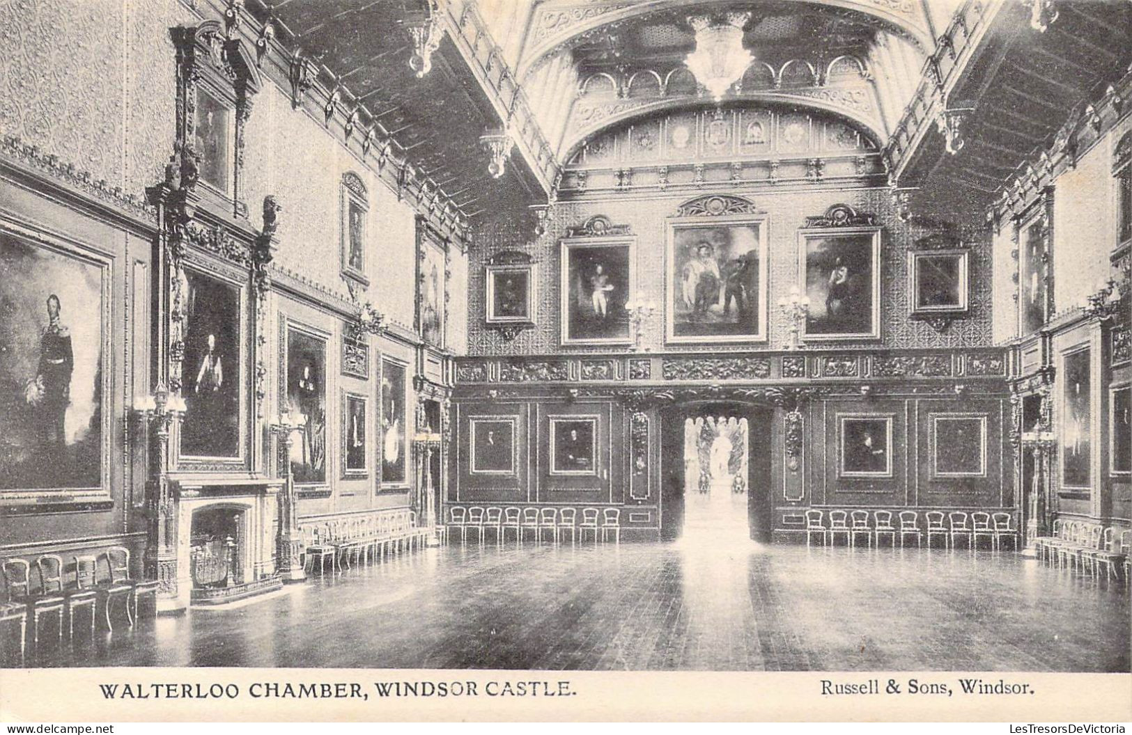 ANGLETERRE - Walterloo Chamber - Windsor Castle - Carte Postale Ancienne - Windsor Castle