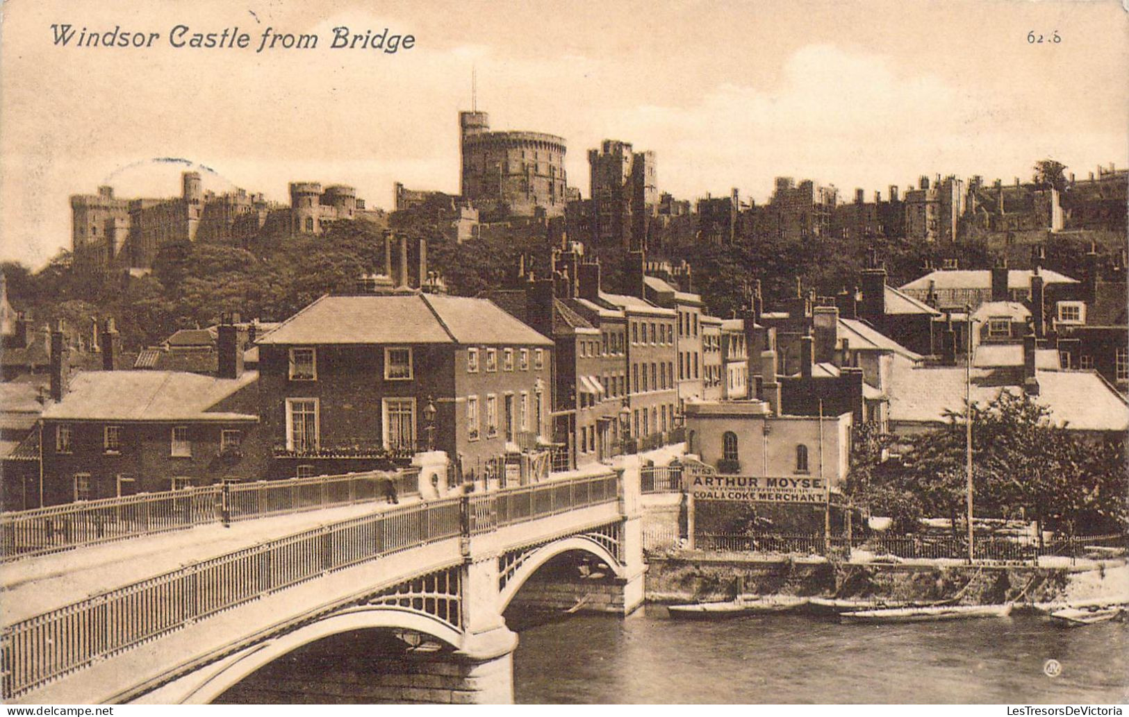 ANGLETERRE - Windsor Castle From Bridge - Carte Postale Ancienne - Windsor Castle