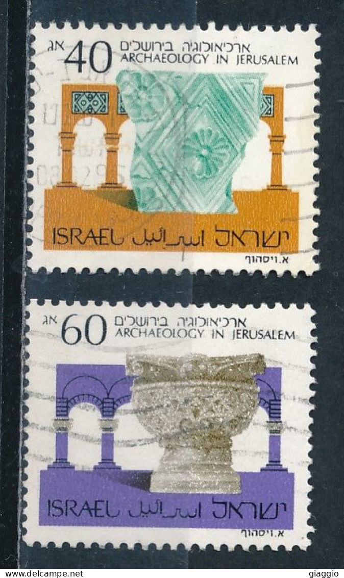 °°° ISRAEL - Y&T N°1055/56 - 1988 °°° - Usati (senza Tab)