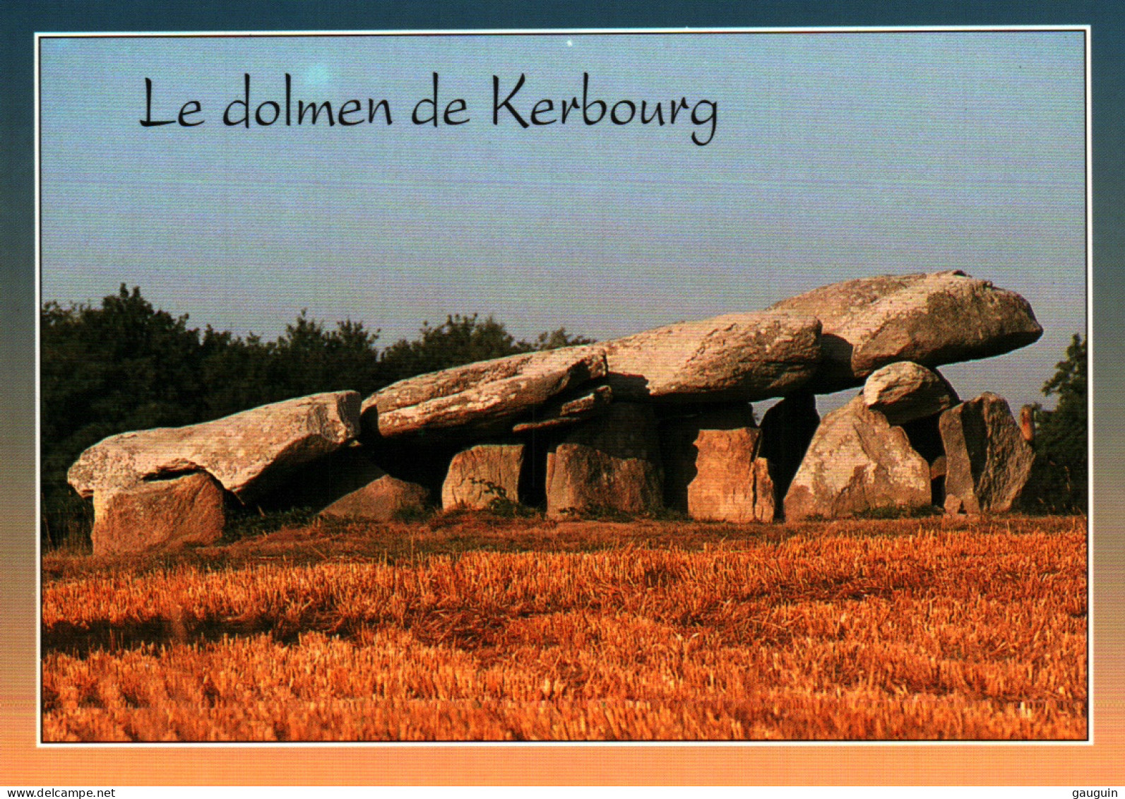 CPM - GUÉRANDE - Le Dolmen De Kerbourg - Edition Jos Le Doaré - Dolmen & Menhirs