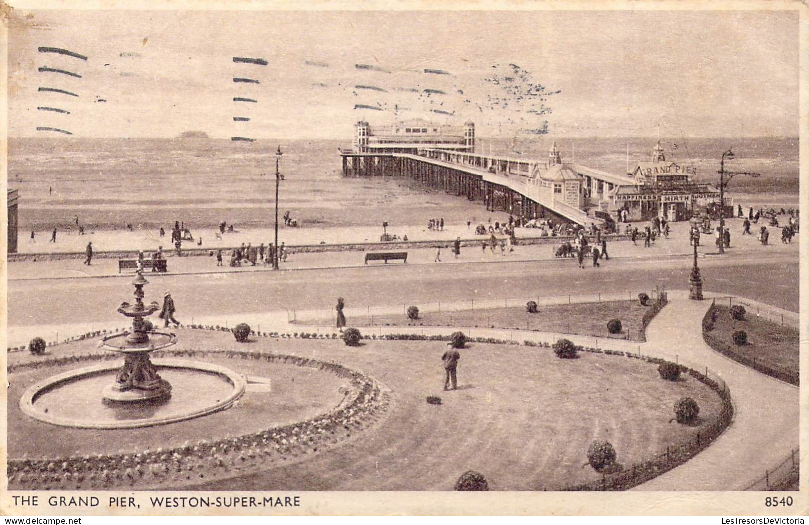 ANGLETERRE - Weston-super-Mare - The Grand Pier - Carte Postale Ancienne - Weston-Super-Mare