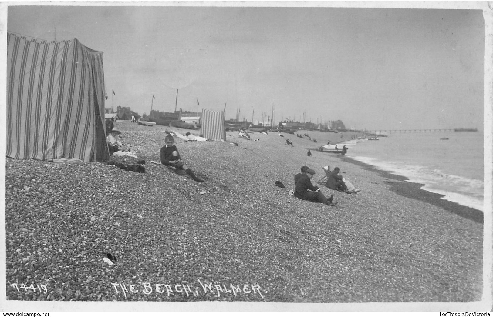 ANGLETERRE - Walmer - The Beach - Carte Postale Ancienne - Andere & Zonder Classificatie